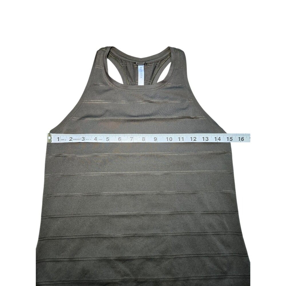 Athleta Olive Green Racerback Tank - Picture 3 of 6